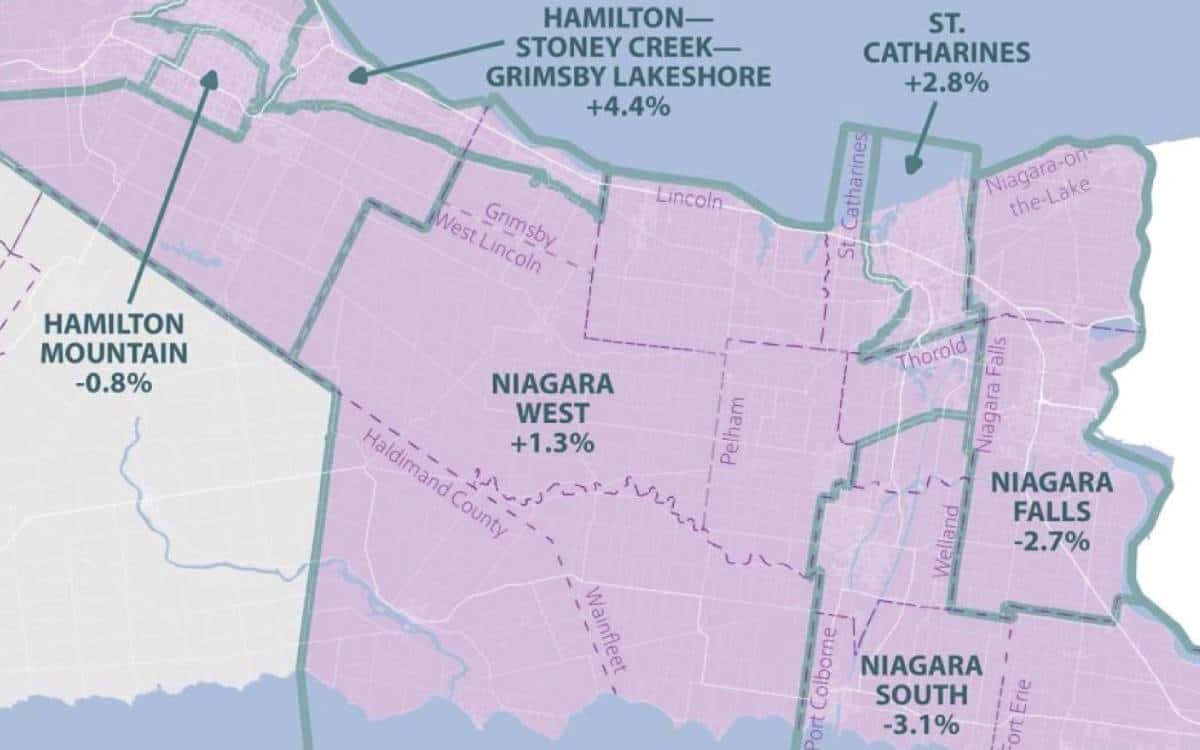 Niagara's federal ridings could be changed dramatically by next ...