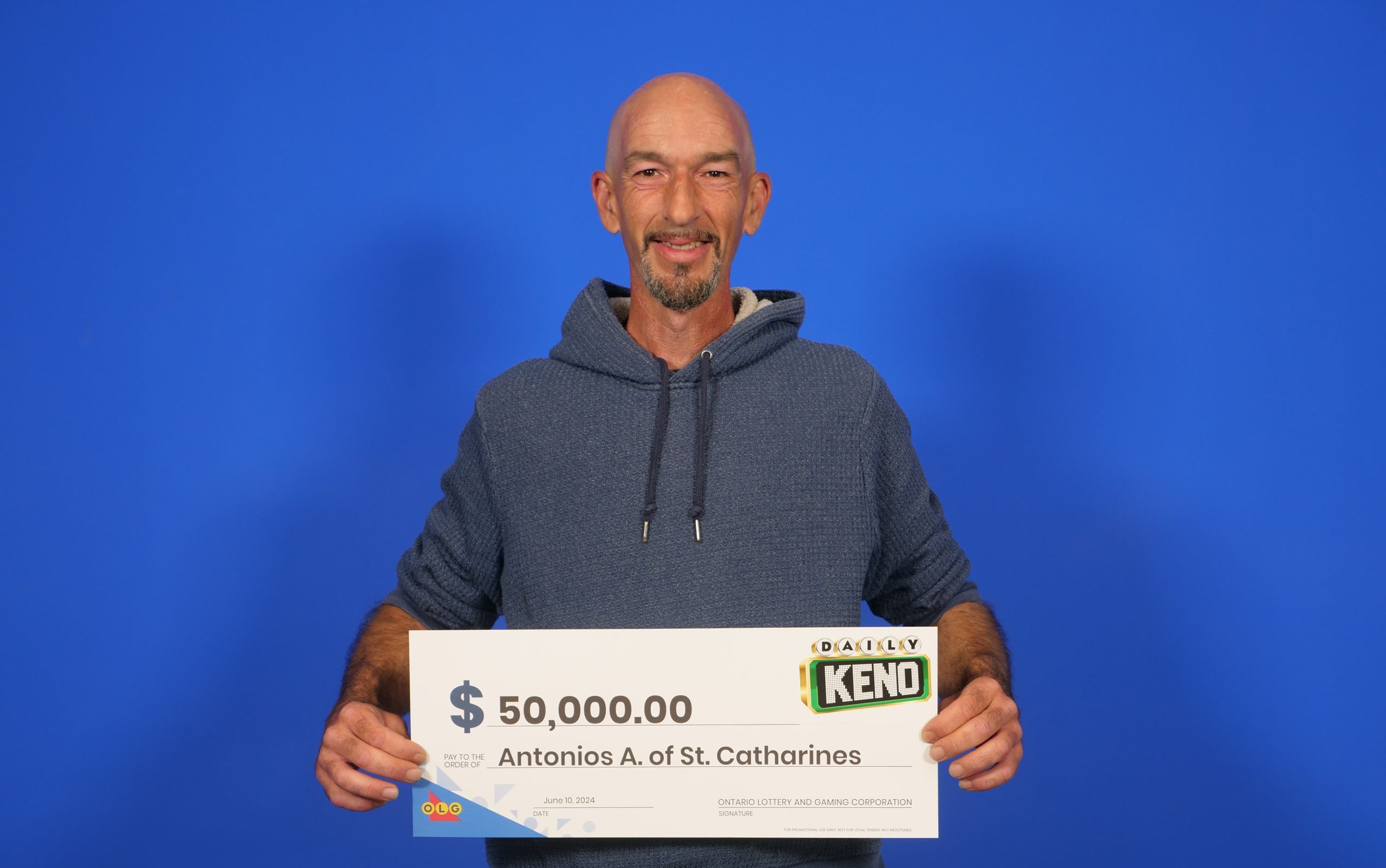 Ontario, St. Catharines, Niagara, lottery, Daily Keno, winning ticket