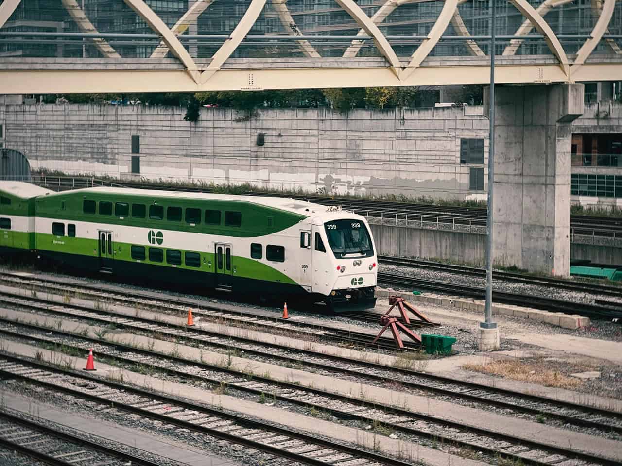 no go train service on these weekend days in mississauga and toronto.