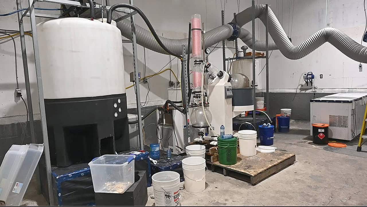 drug lab ontario highway